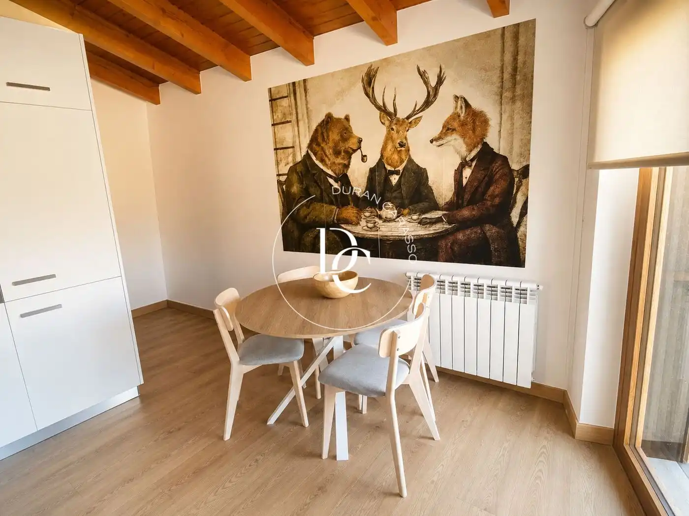 Comedor de Piso de alquiler en Bellver de Cerdanya con Aire acondicionado, Calefacción y Trastero