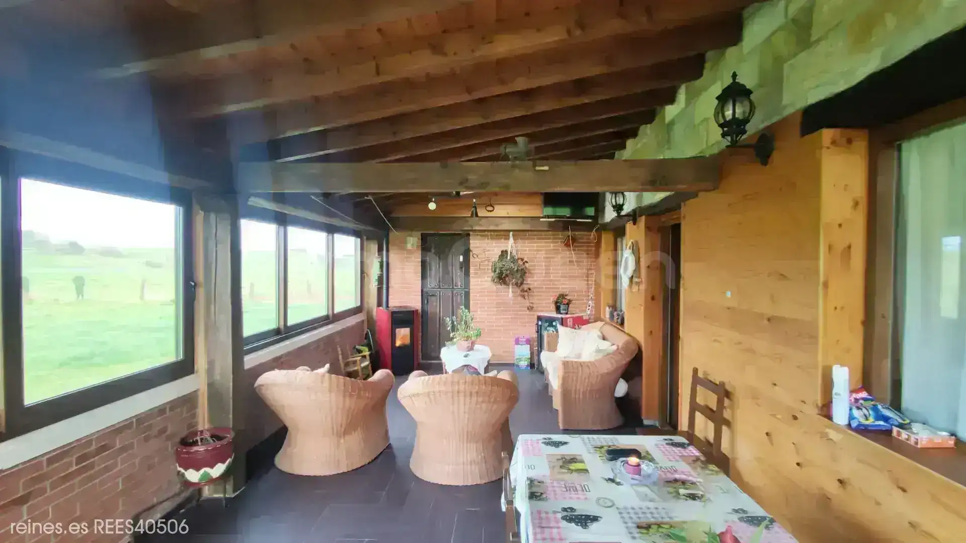 Terraza de Casa o chalet en venta en Val de San Vicente  con Calefacción y Amueblado