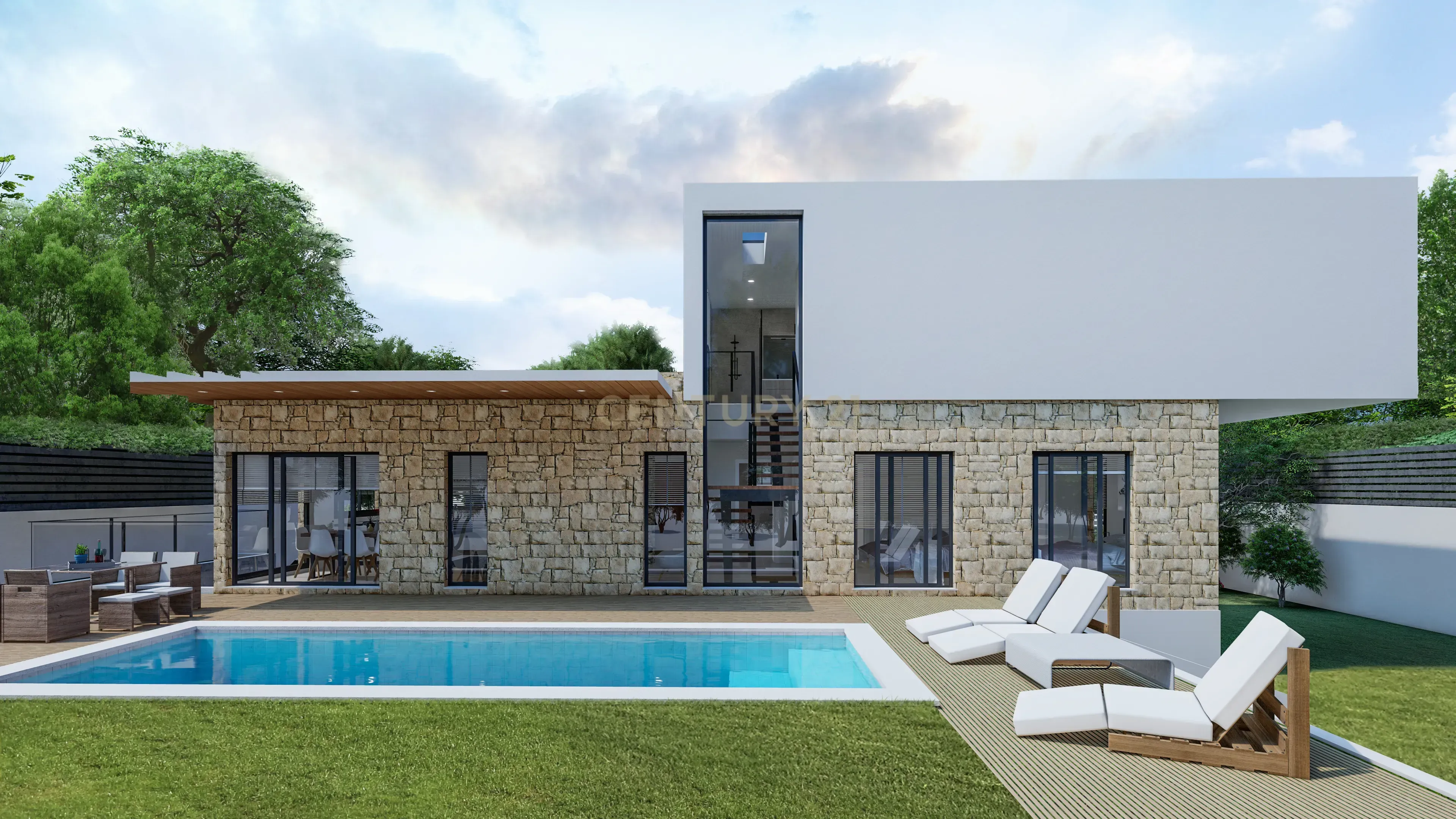 Exterior view of House or chalet for sale in Paterna  with Private garden and Swimming Pool