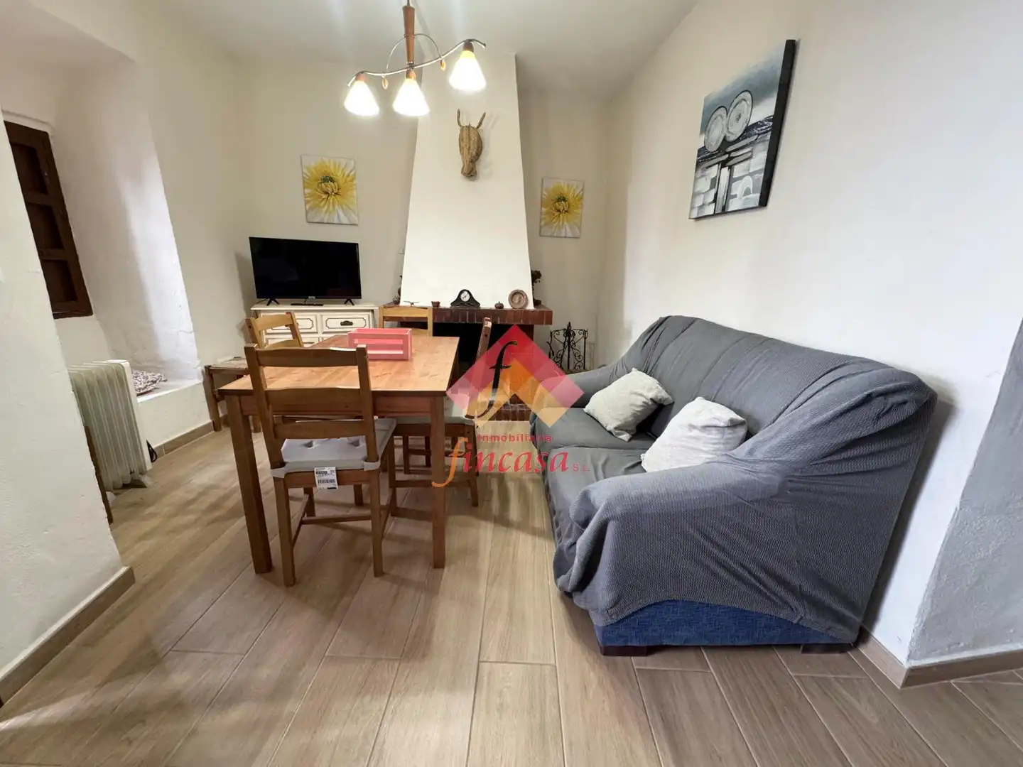 Sala de estar de Casa o chalet de alquiler en Ronda con Terraza y Amueblado