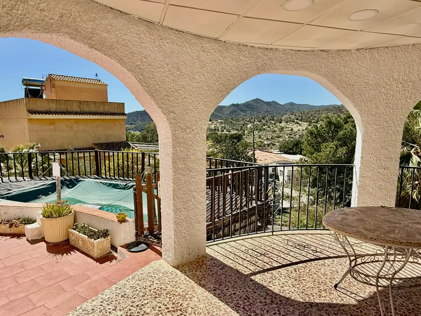 Terraza de Casa o chalet en venta en Orxeta con Aire acondicionado, Jardín privado y Terraza