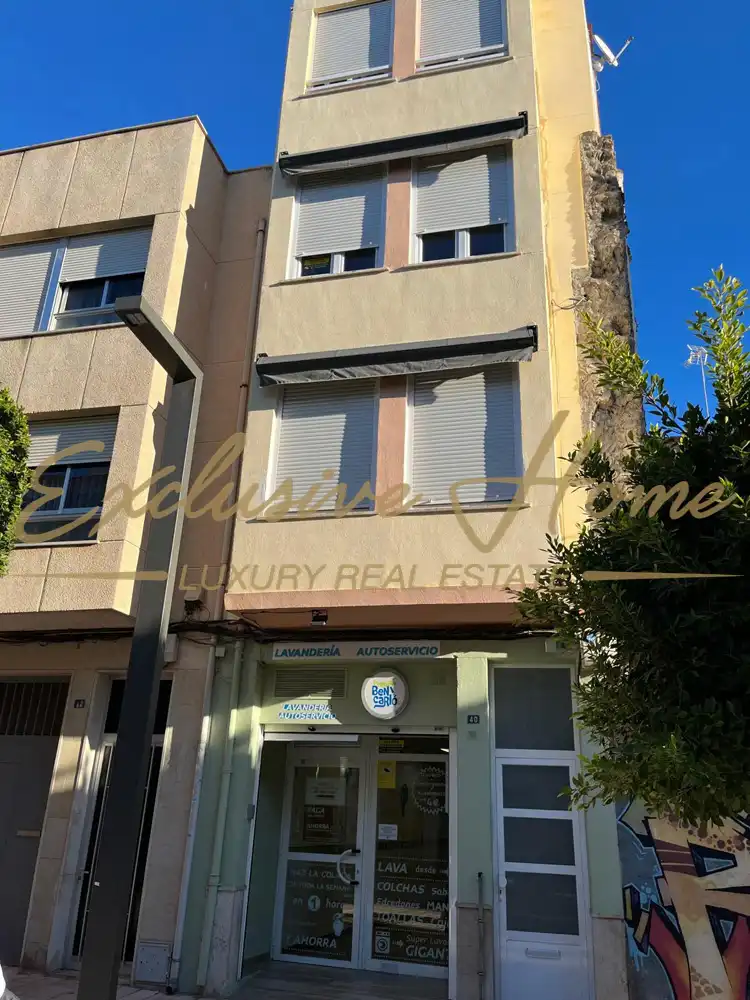 Vista exterior de Pis en venda en Benicarló amb Aire condicionat, Parquet i Traster