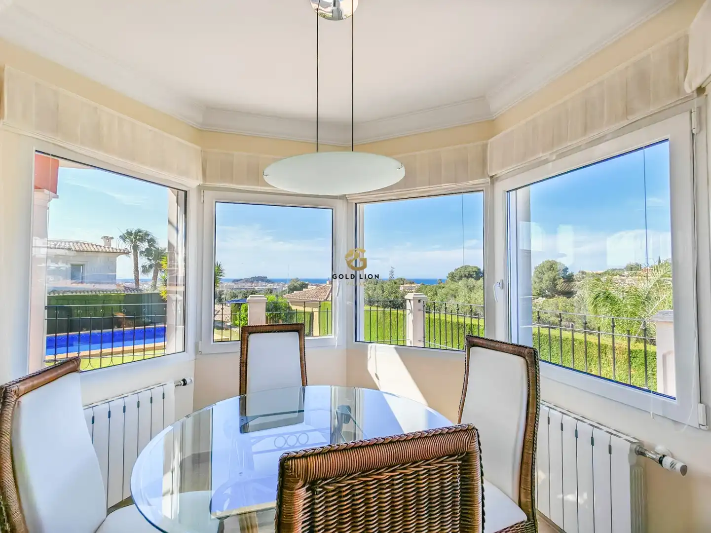 Dining room of Houses for sale in Dénia  with Air Conditioner, Heating and Private garden