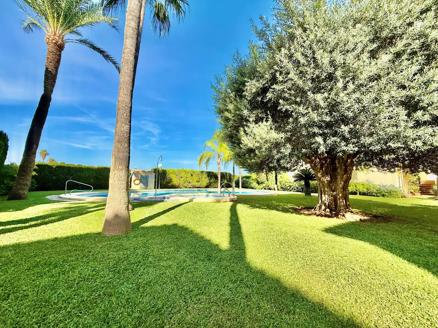 Jardín de Casa o chalet en venta en Dénia con Aire acondicionado, Terraza y Piscina