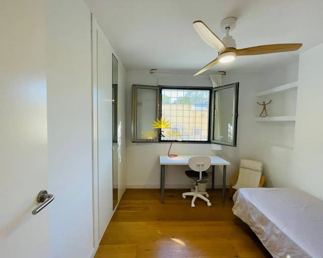 Bedroom of Houses for rent in Alicante / Alacant  with Air Conditioner, Heating and Terrace