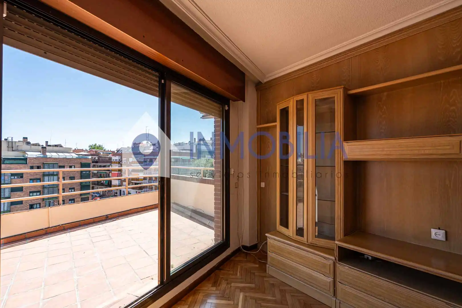 Bedroom of Attic for sale in Madrid  with Air Conditioner, Heating and Terrace