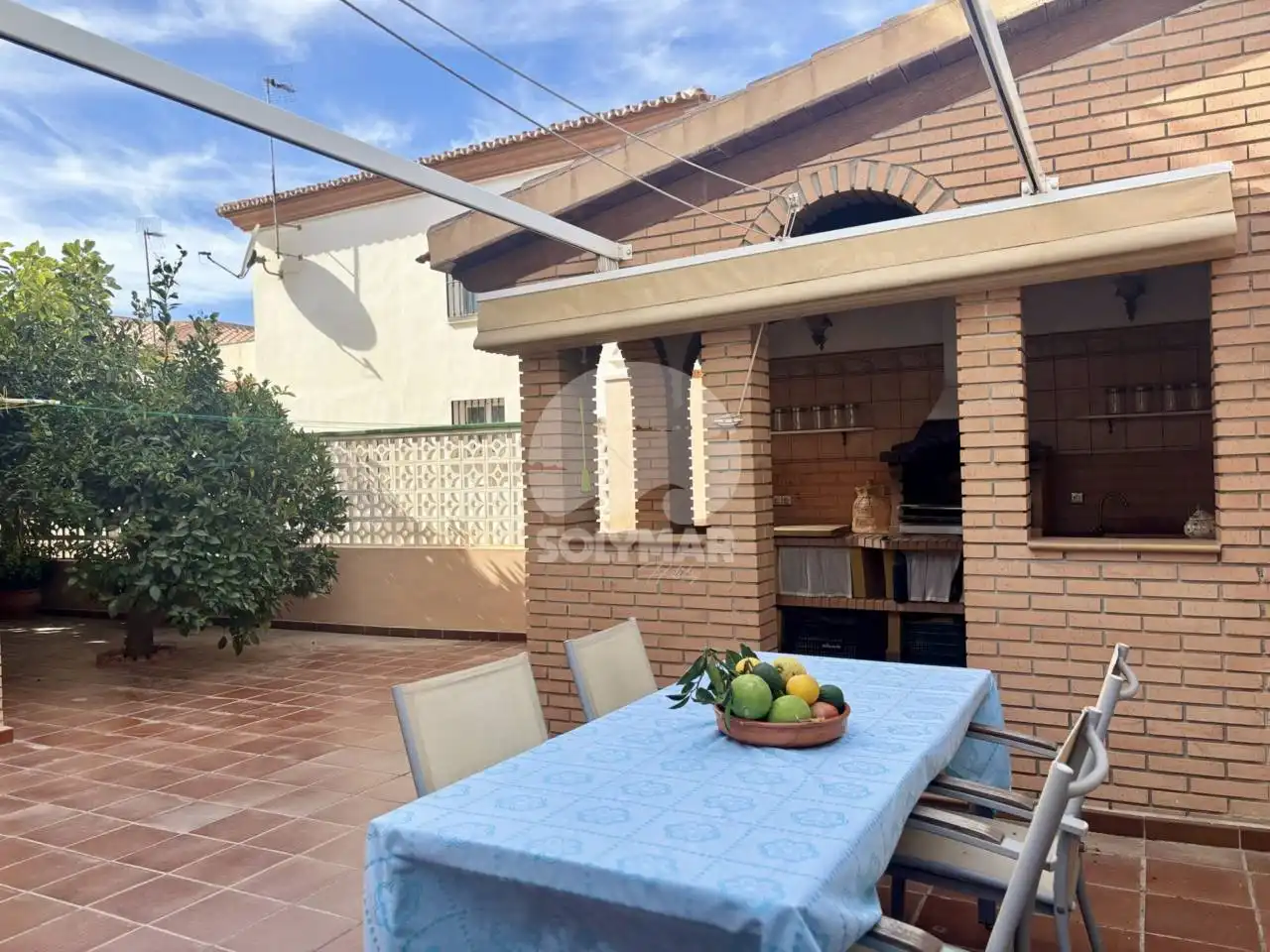 Terrassa de Casa o xalet en venda en Vélez-Málaga amb Aire condicionat, Jardí privat i Terrassa