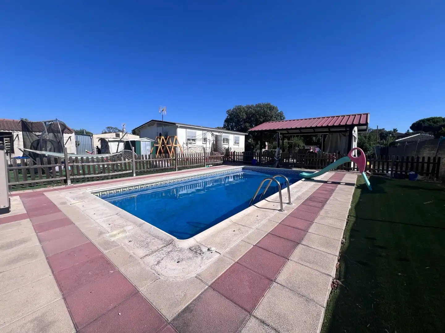 Piscina de Casa o chalet en venta en Hormigos con Aire acondicionado, Calefacción y Jardín privado