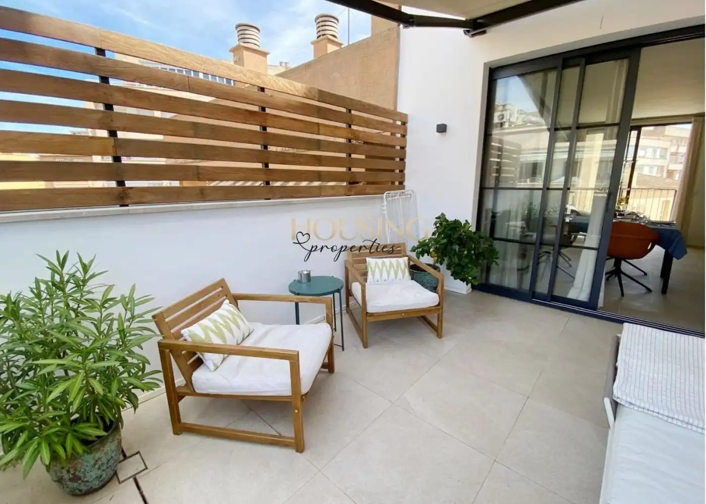 Terrassa de Àtic de lloguer en  Palma de Mallorca amb Aire condicionat i Terrassa