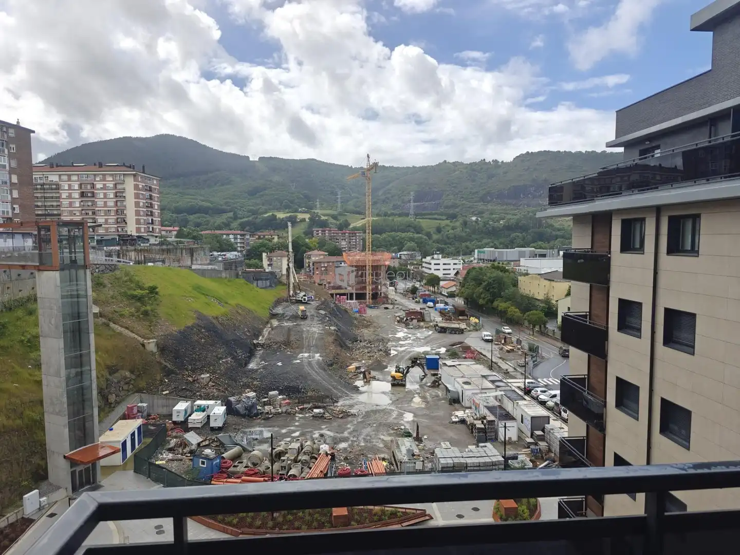 Vista exterior de Piso de alquiler en Andoain con Calefacción y Amueblado