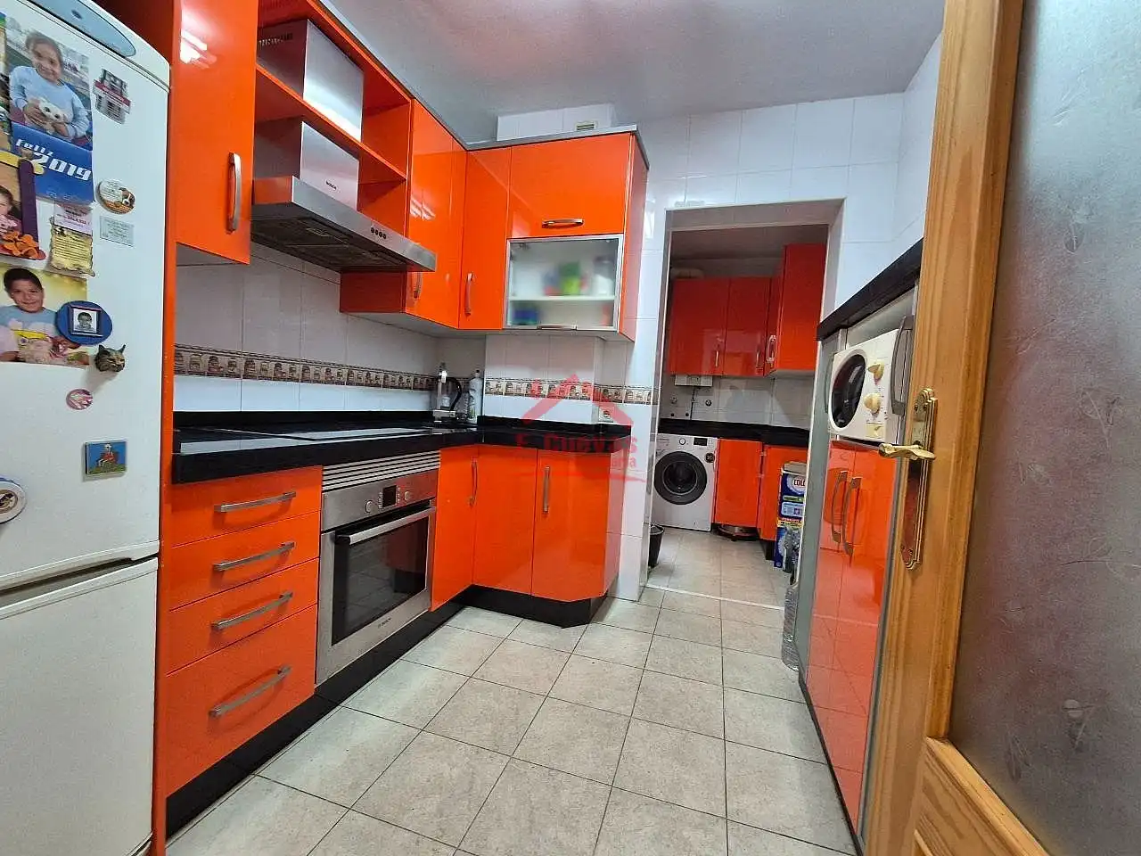 Cocina de Apartamento en venta en Vélez-Málaga con Aire acondicionado, Calefacción y Jardín privado
