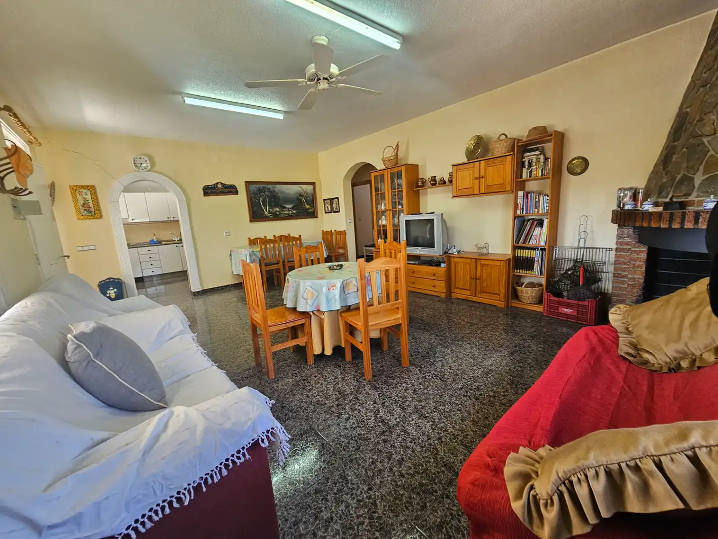 Living room of Houses for rent to own in Molina de Segura  with Private garden, Furnished and Oven
