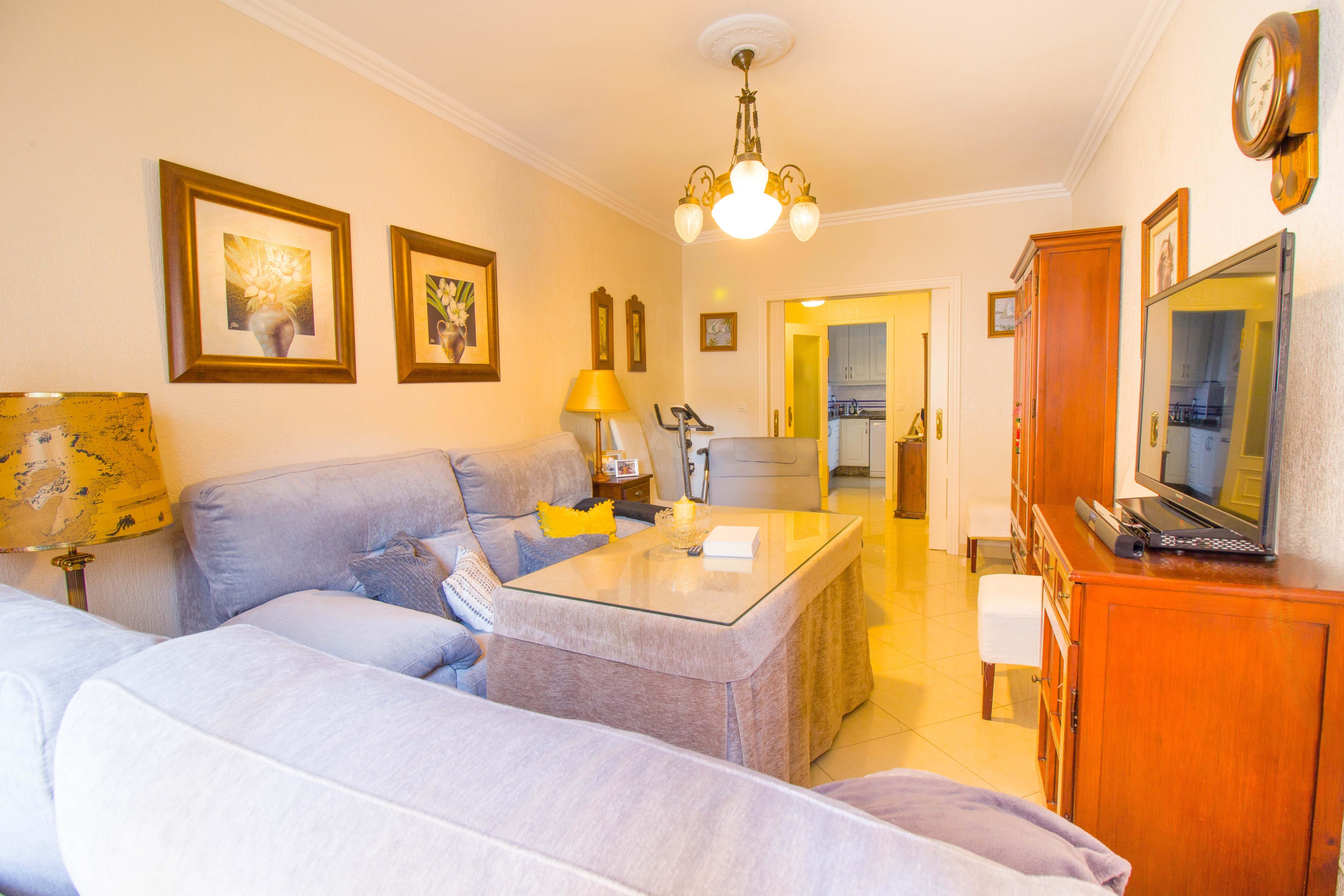 Sala de estar de Piso en venta en  Huelva Capital con Terraza