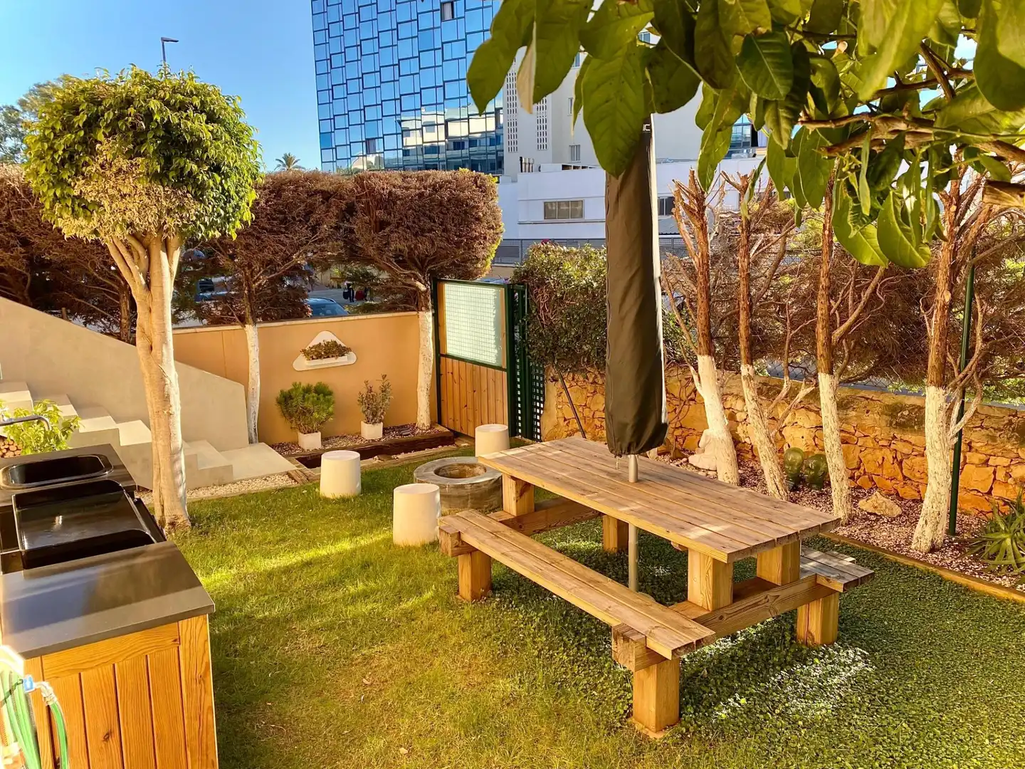 Terrace of Apartments for sale in Dénia  with Air Conditioner, Heating and Private garden