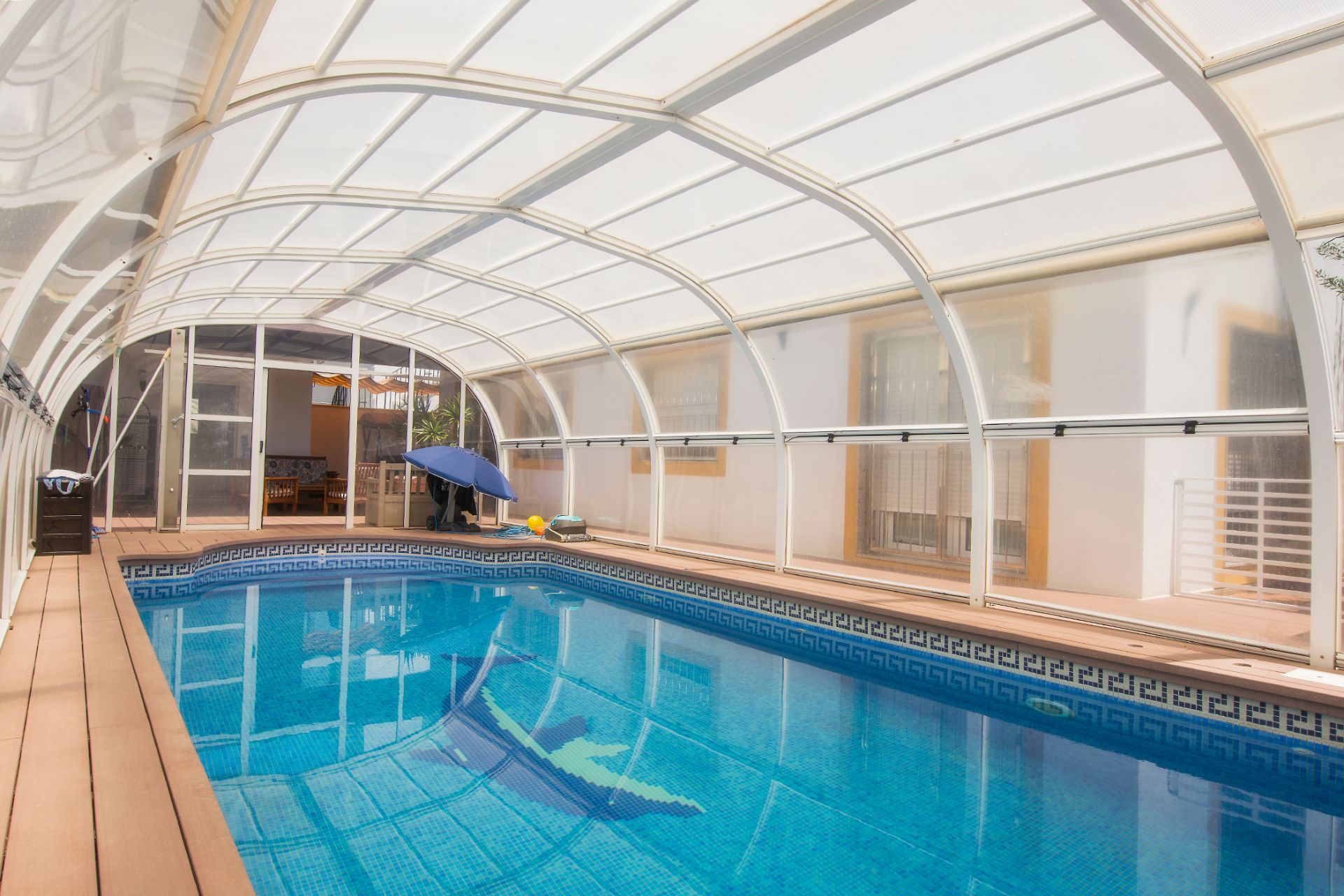 Piscina de Casa o xalet en venda en Carboneras amb Aire condicionat, Jardí privat i Terrassa