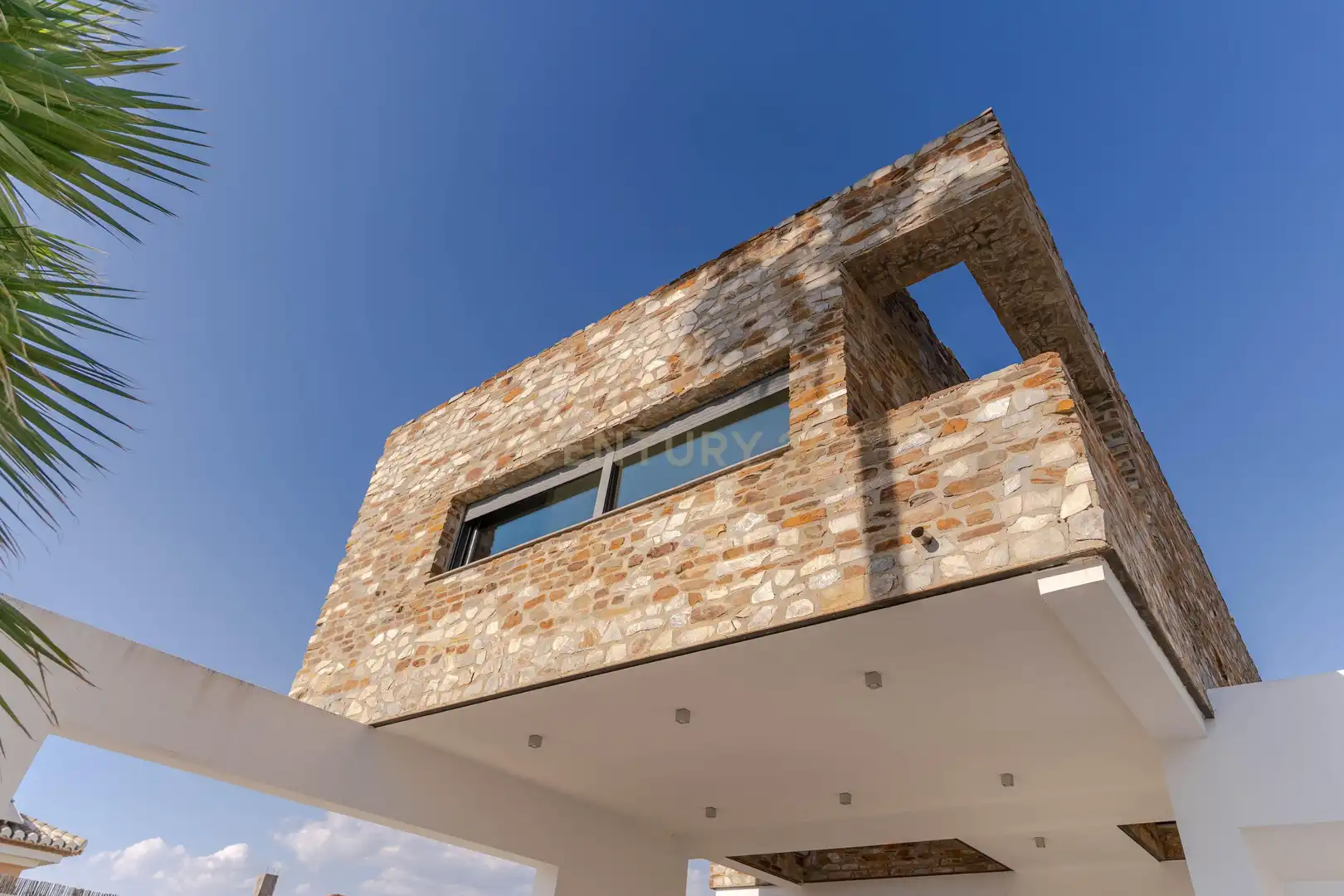 Vista exterior de Casa o xalet en venda en Gójar amb Aire condicionat, Jardí privat i Traster