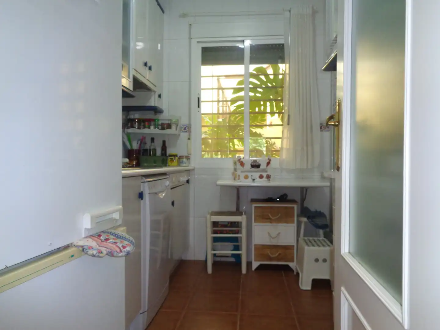 Cocina de Apartamento en venta en Islantilla con Aire acondicionado, Calefacción y Jardín privado