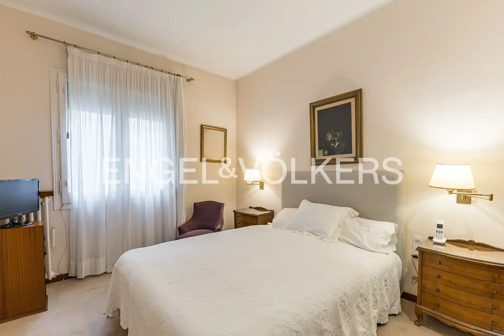 Bedroom of Flat for sale in Barcelona  with Heating and Parquet flooring