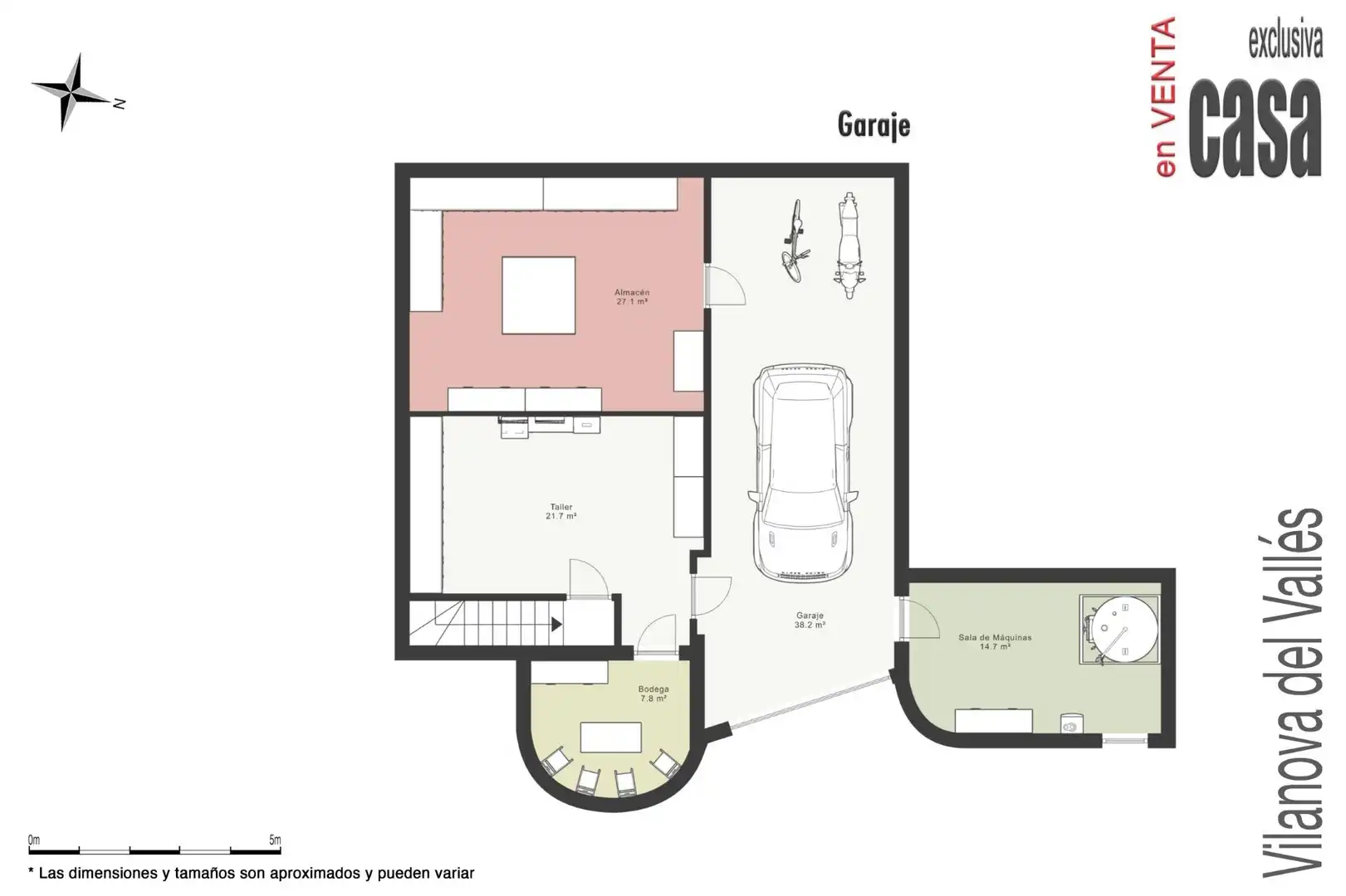 Casa o chalet en venta en Vilanova del Vallès con Aire acondicionado, Calefacción y Jardín privado