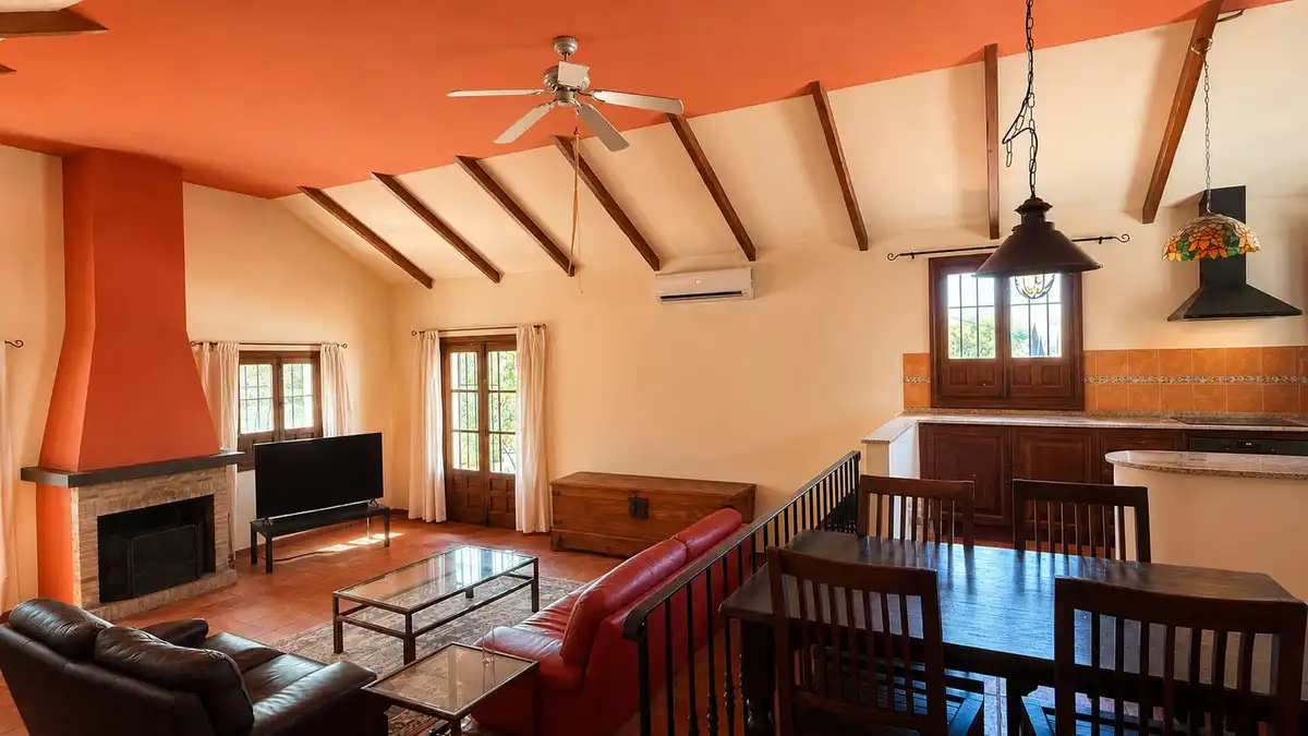 Living room of Commercial properties for sale in Almogía  with Air Conditioner and Terrace
