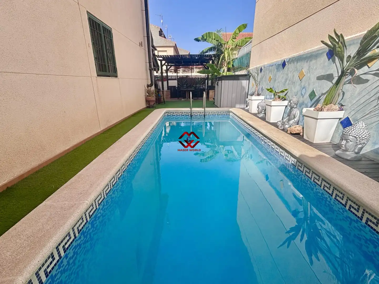Swimming pool of Detached homes for sale in San Javier