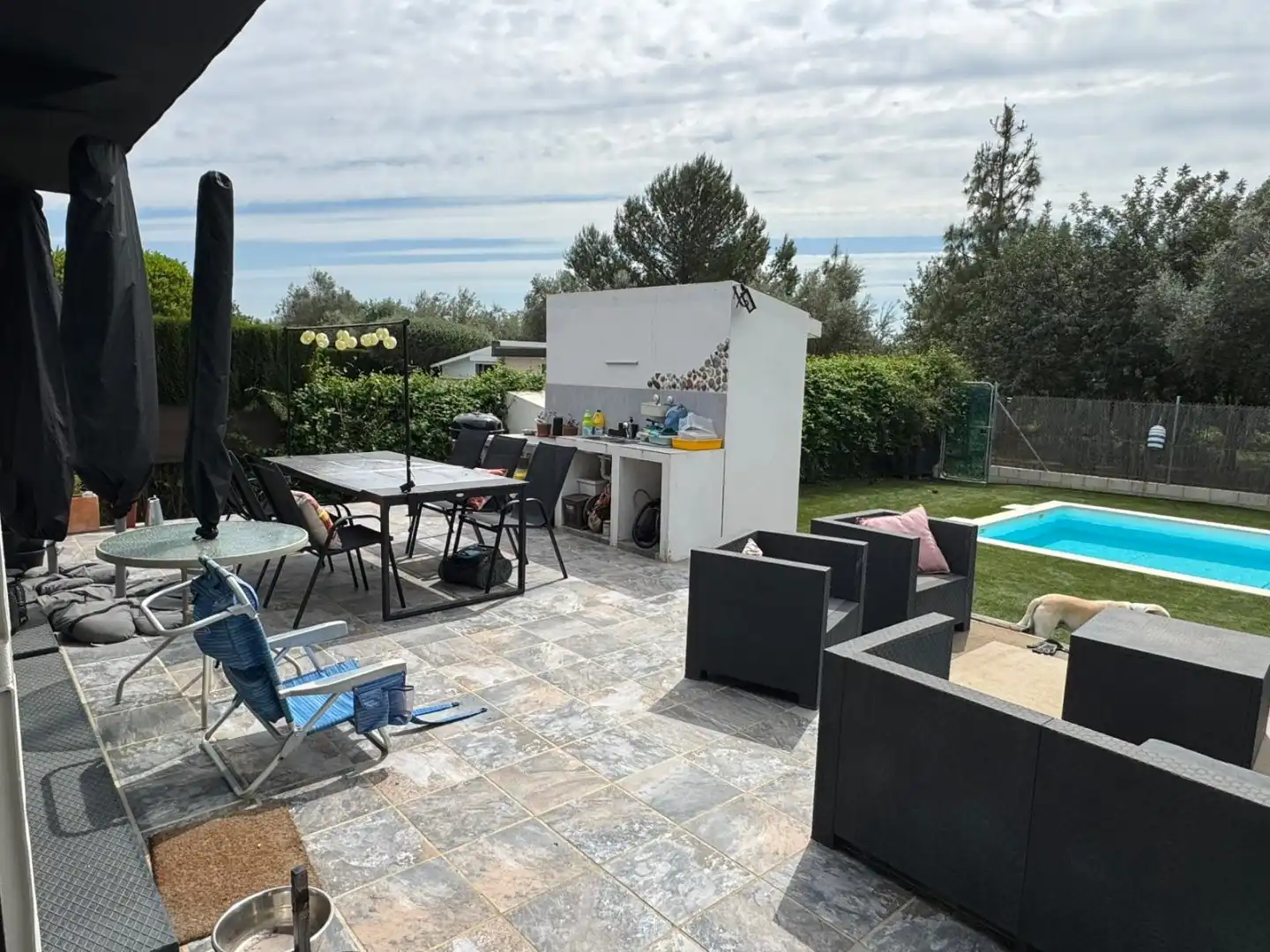 Terrassa de Casa o xalet en venda en Bollullos de la Mitación amb Aire condicionat, Calefacció i Traster