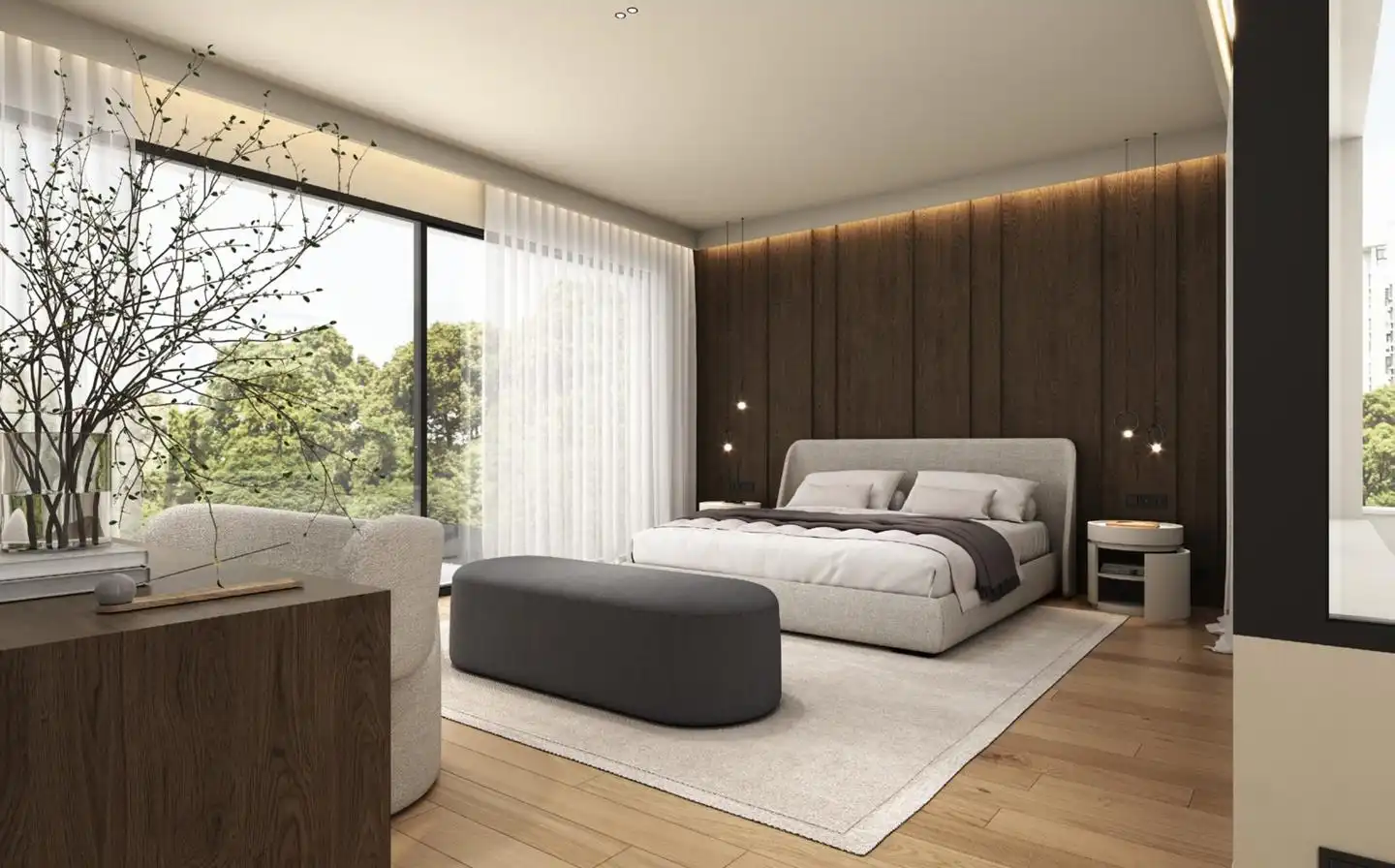 Bedroom of Houses for sale in Castelldefels  with Air Conditioner, Heating and Private garden