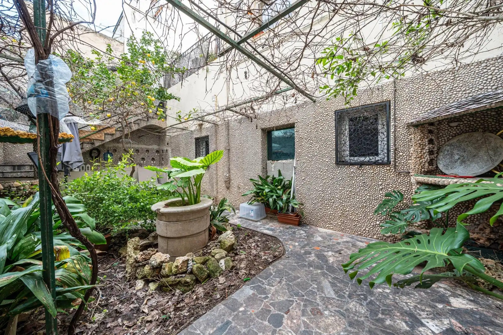 Terraza de Casa adosada en venta en  Palma de Mallorca con Aire acondicionado, Calefacción y Jardín privado