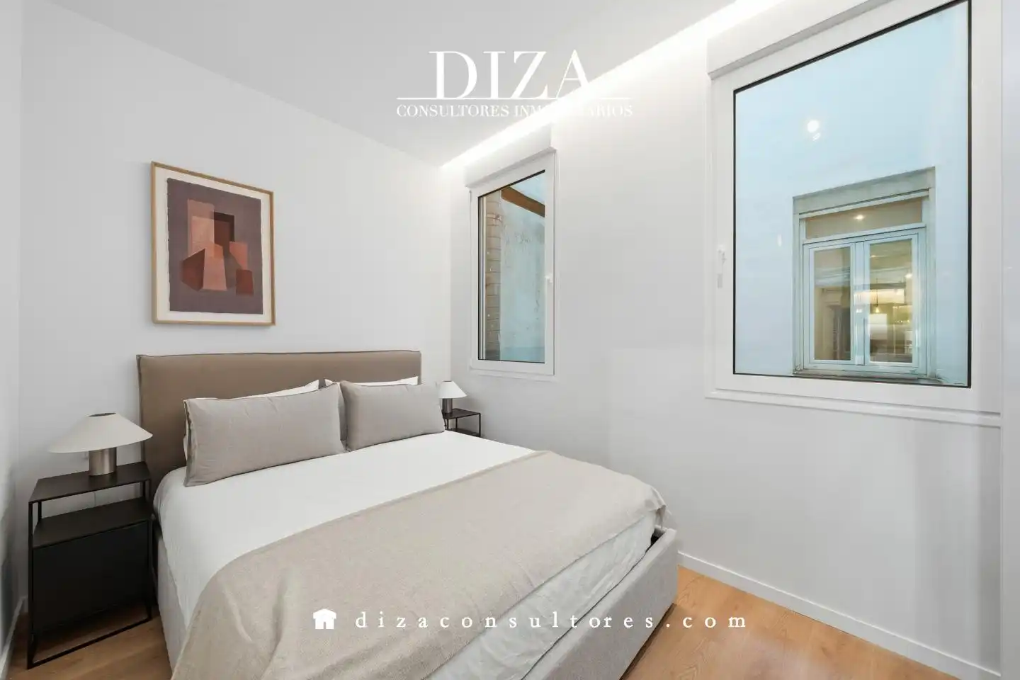 Dormitori de Apartament en venda en Madrid amb Aire condicionat, Calefacció i Moblat