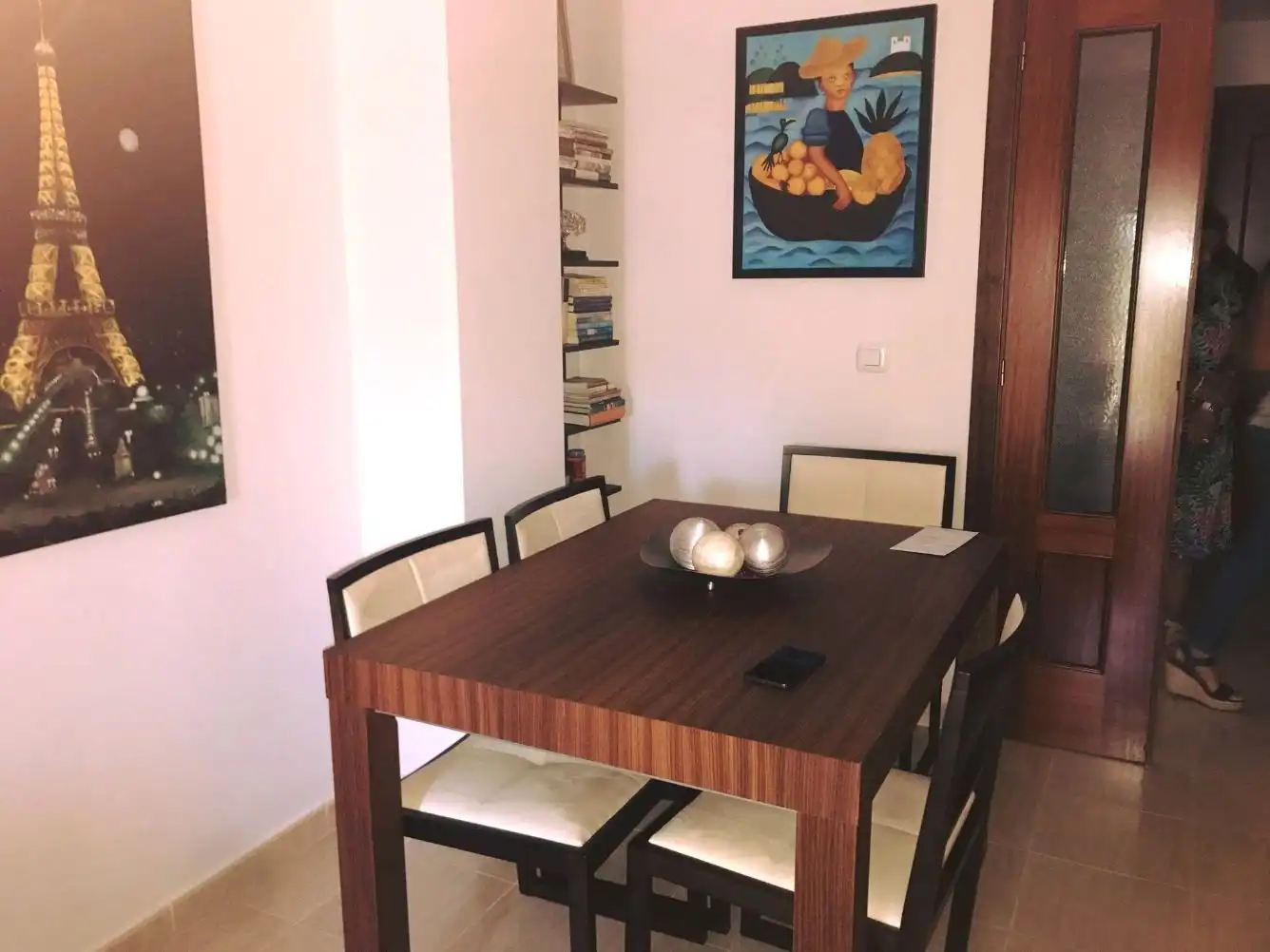 Dining room of Flat for sale in Llerena  with Terrace, Furnished and Oven