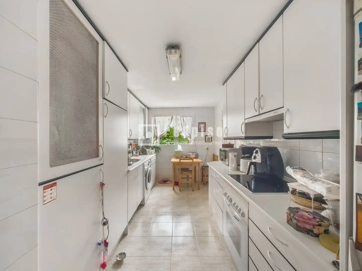Kitchen of Flat for sale in Madrid  with Air Conditioner, Heating and Private garden