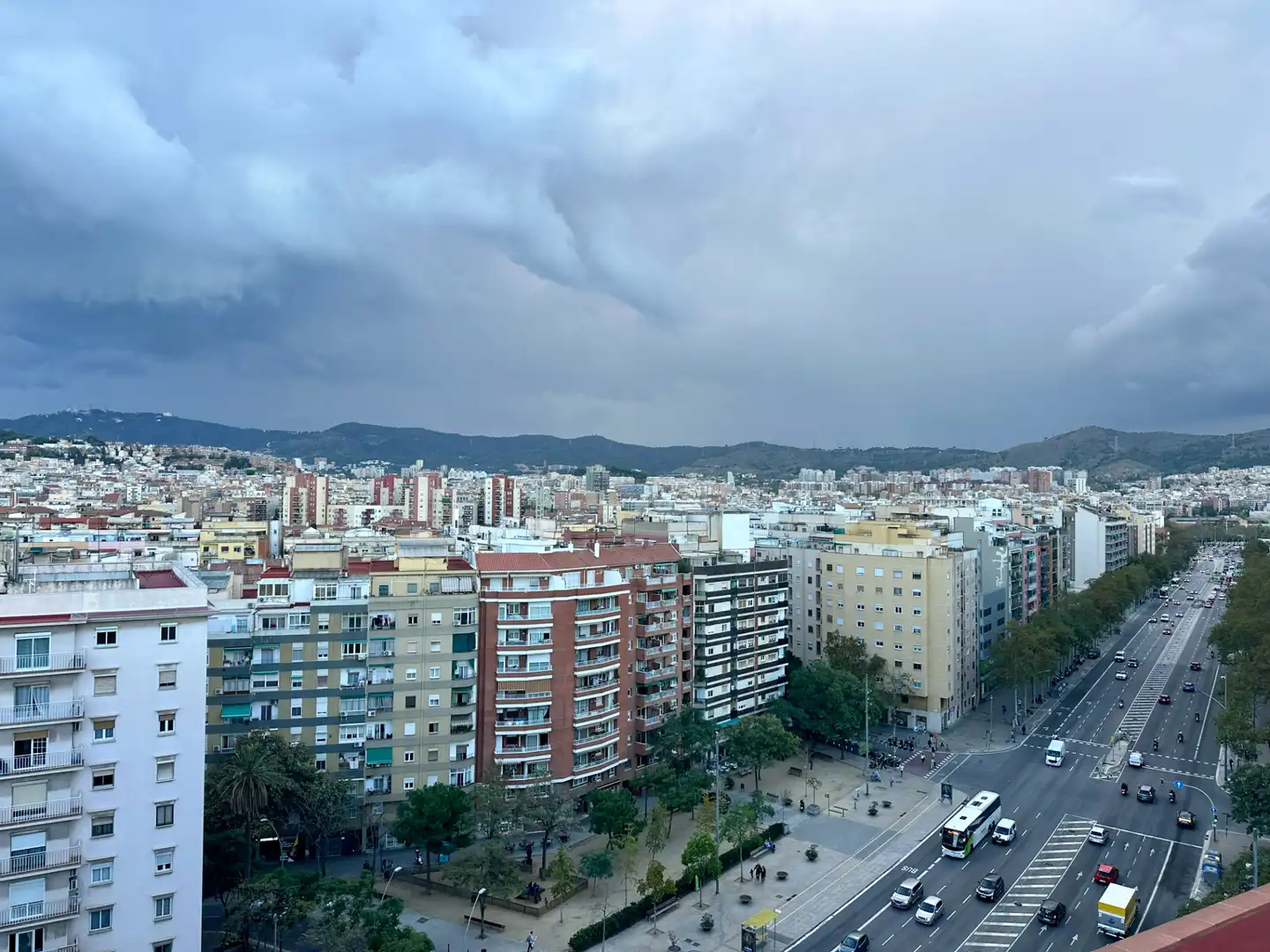 Exterior view of Flat for rent in Barcelona  with Heating, Parquet flooring and Furnished