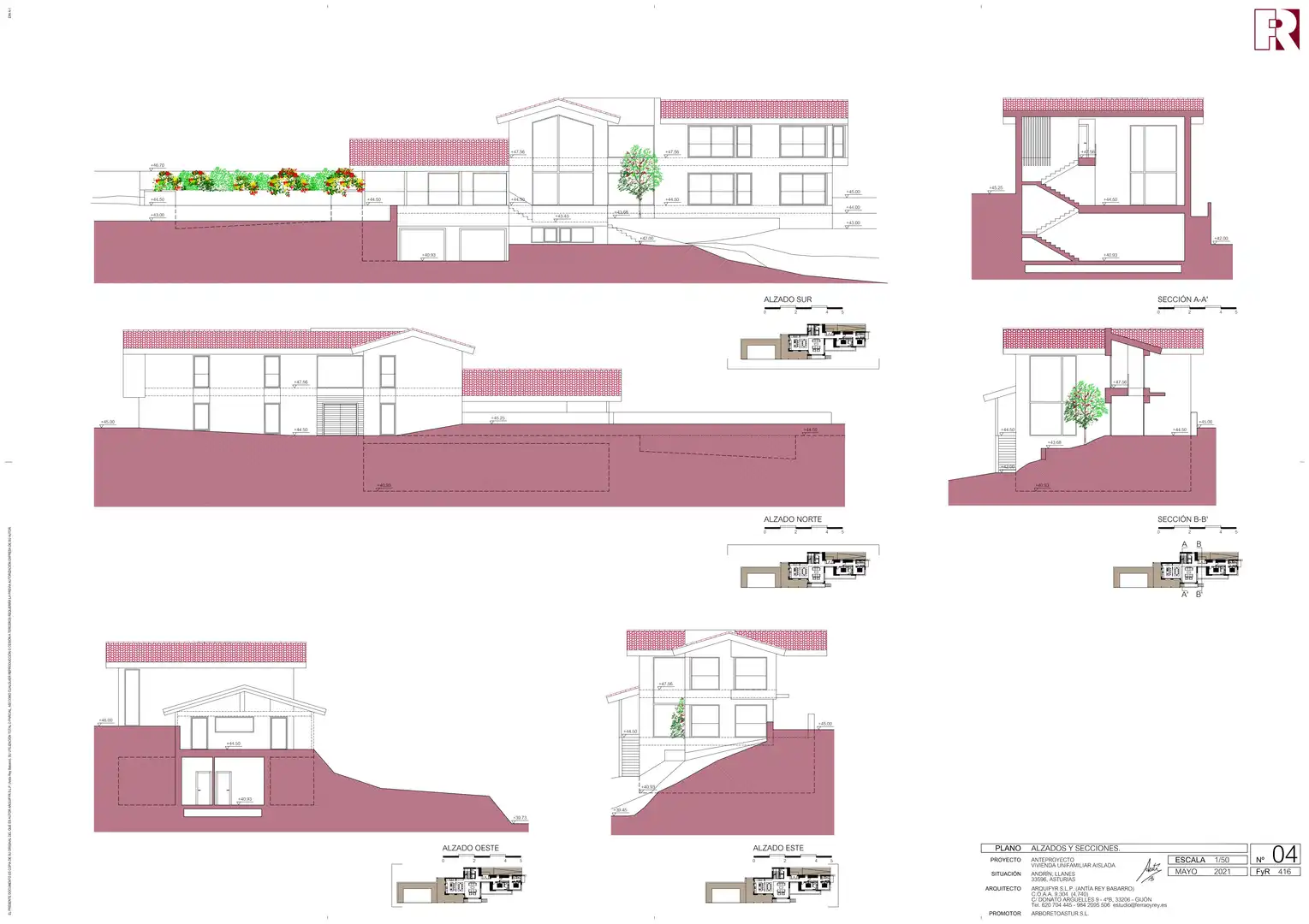 Residencial en venda a Cué - San Roque - Andrín