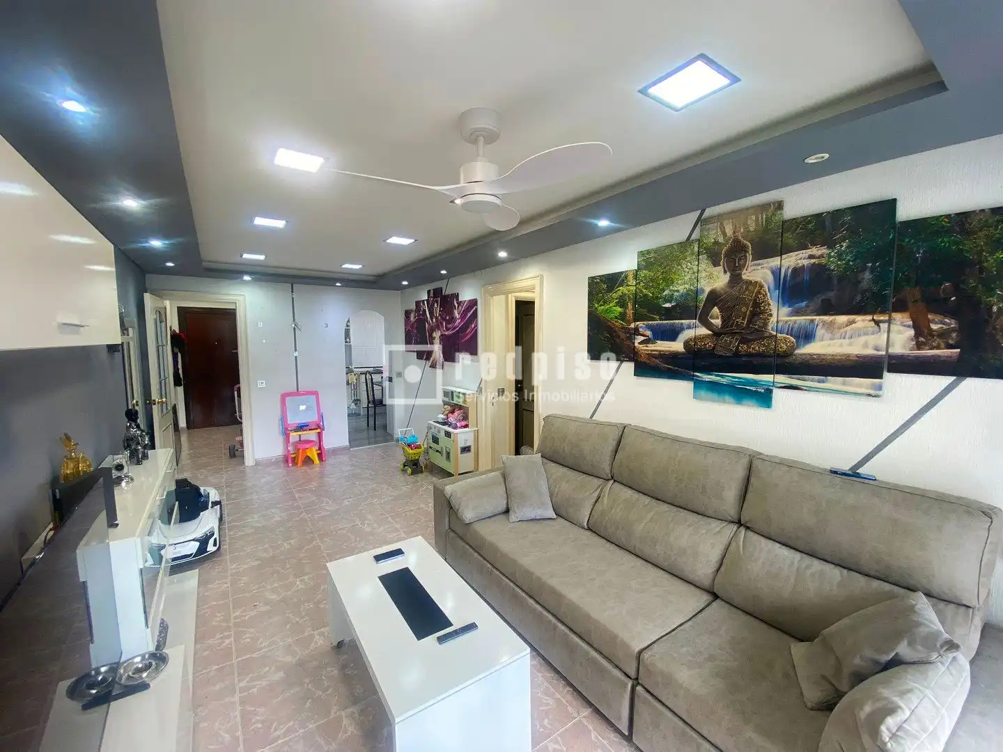 Living room of Flat for sale in Málaga  with Heating and Terrace