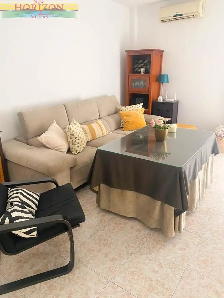Living room of Flat for sale in Albox  with Air Conditioner, Furnished and Balcony