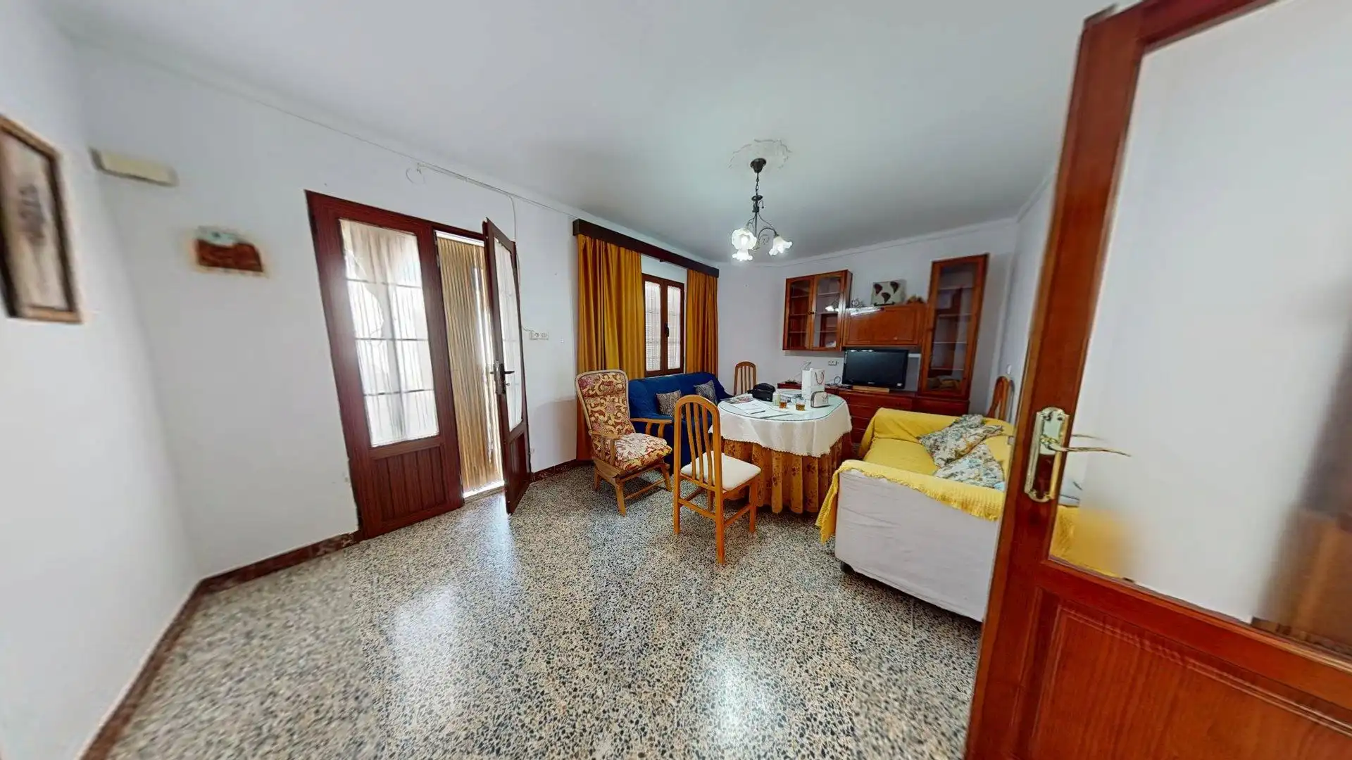 Sala de estar de Casa o chalet en venta en Campillos con Jardín privado, Terraza y Amueblado