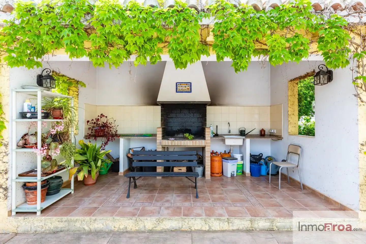 Terrassa de Casa o xalet en venda en Bétera amb Calefacció, Jardí privat i Terrassa