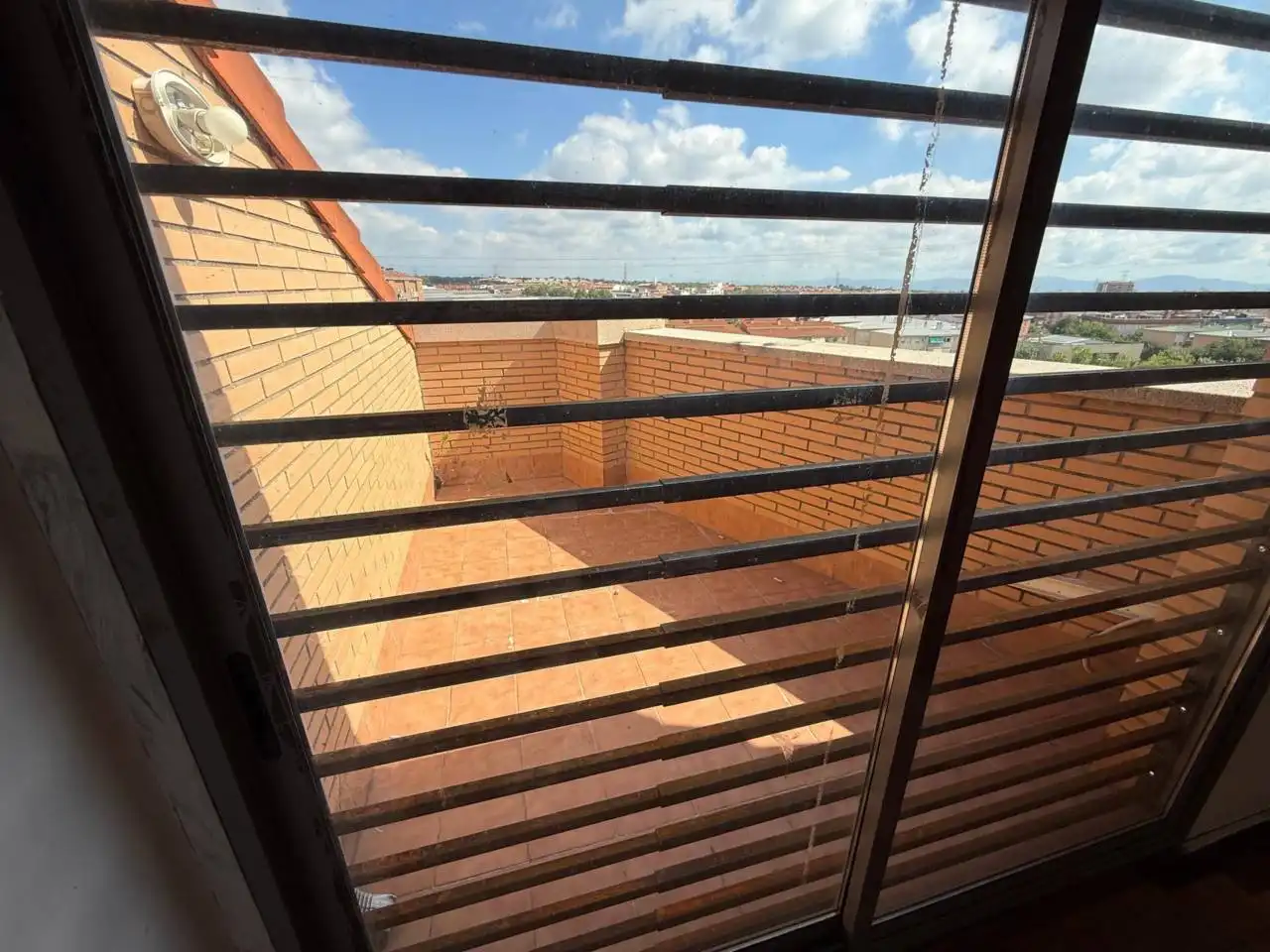 Balcony of Flat for sale in Terrassa  with Air Conditioner, Parquet flooring and Terrace