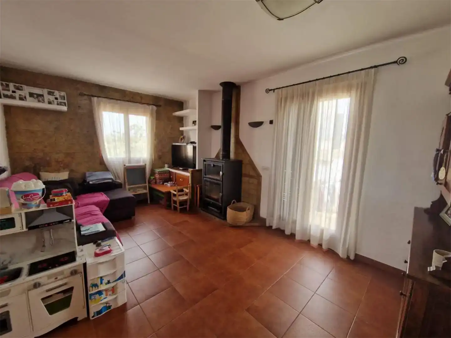 Wohnzimmer von Country house zum Verkauf in Ciutadella de Menorca mit Schwimmbad
