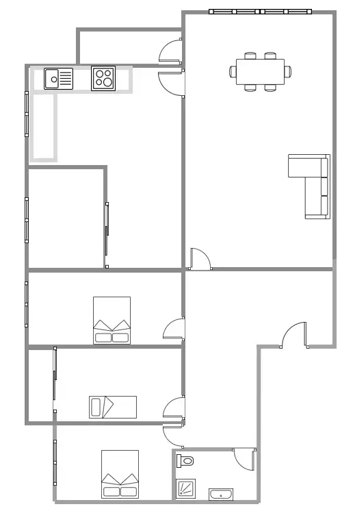 Flat for sale in Mataró  with Air Conditioner and Heating
