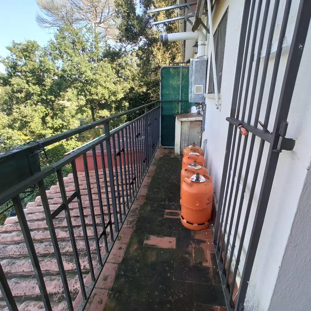 Balcony of Detached homes for sale in Maçanet de la Selva  with Air Conditioner, Terrace and Swimming Pool