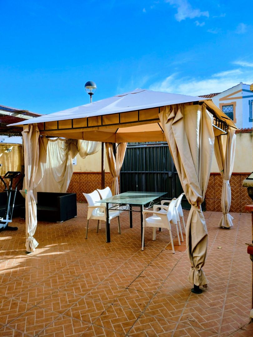 Terrace of Single-family semi-detached for sale in Jerez de la Frontera  with Air Conditioner, Private garden and Storage room