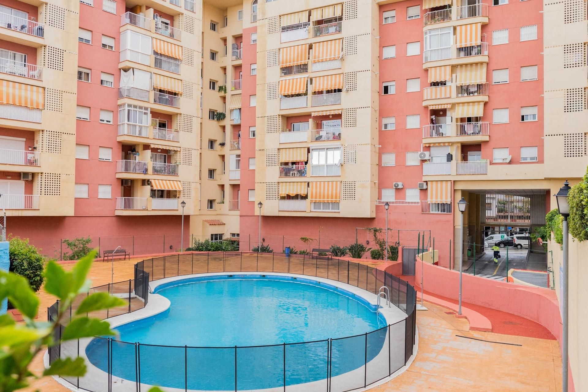 Swimming pool of Apartment for sale in Marbella  with Private garden, Terrace and Community pool