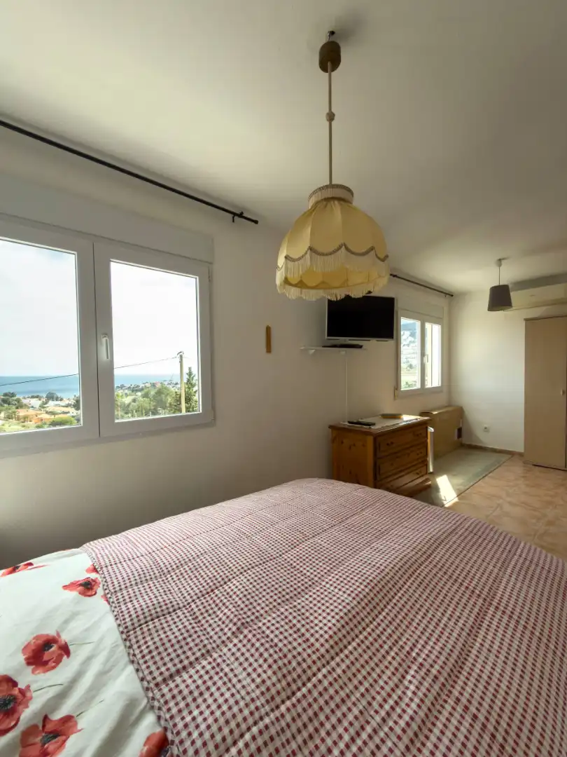 Dormitori de Casa adosada en venda en Calpe / Calp amb Aire condicionat, Terrassa i Moblat