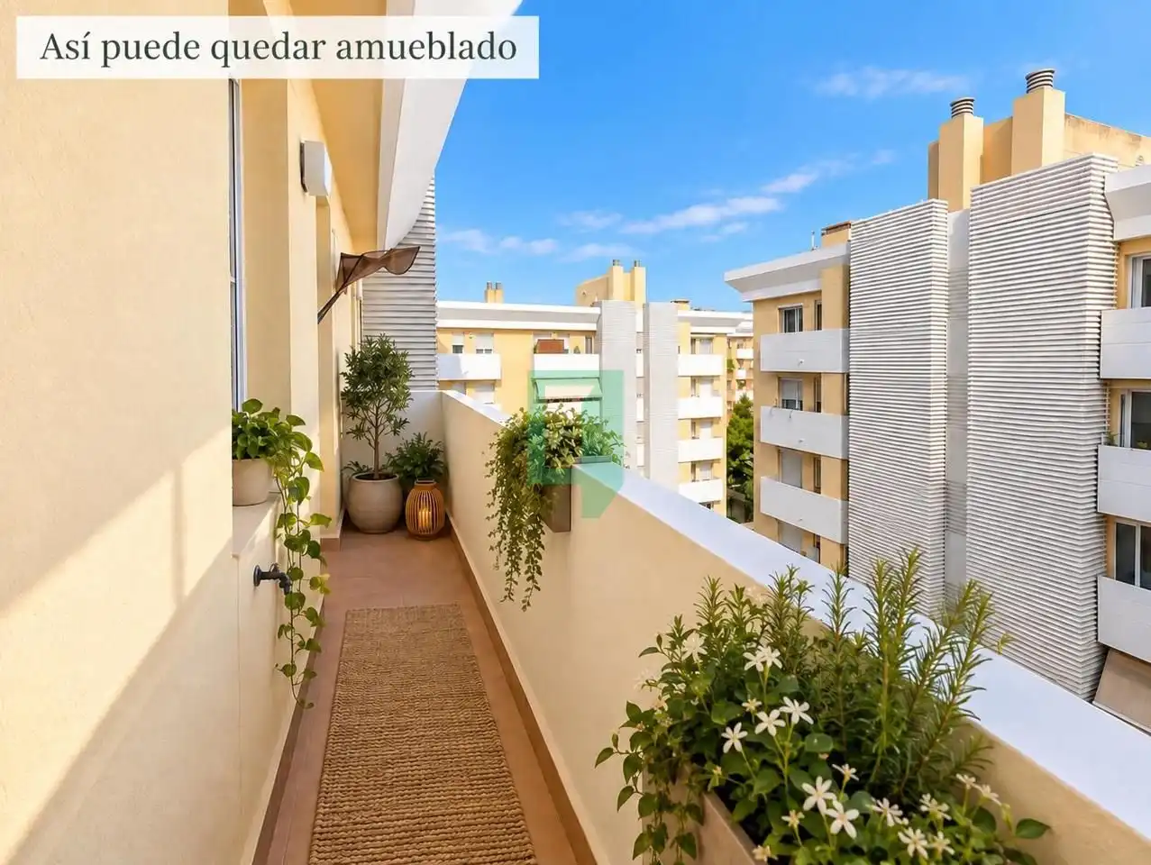 Balcony of Flat for sale in Badalona  with Balcony