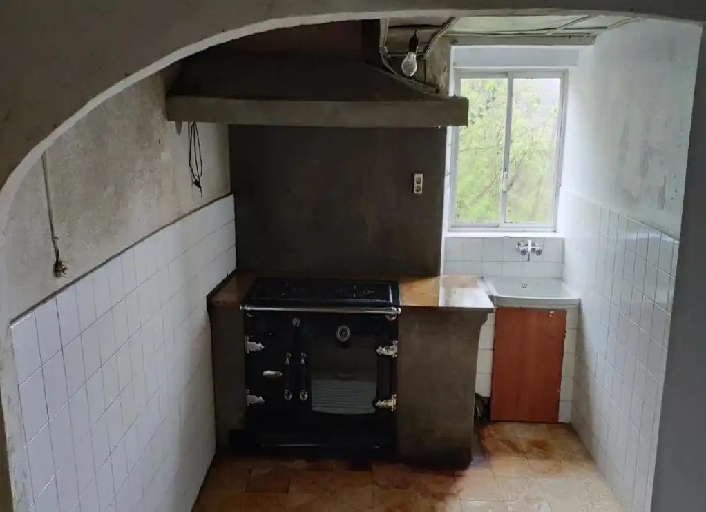 Cuina de Casa o xalet en venda en Forcarei amb Jardí privat