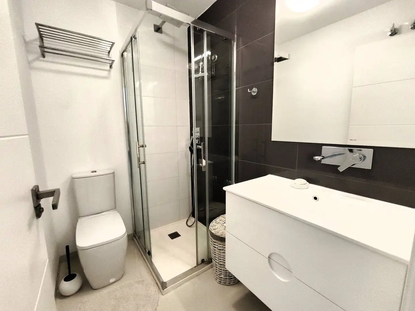 Baño de Apartamento en venta en Pilar de la Horadada con Calefacción, Piscina y Amueblado