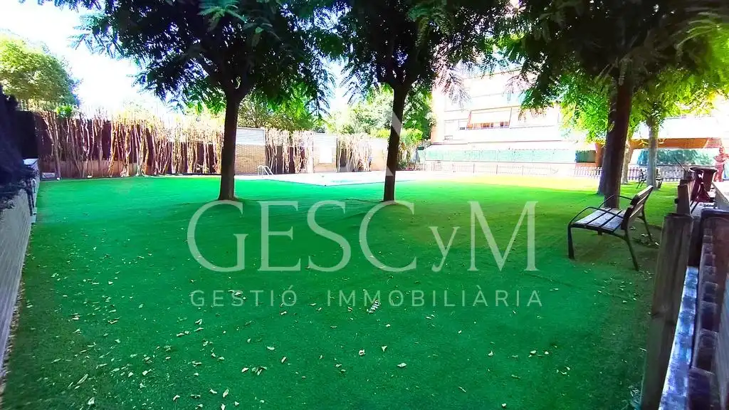 Garten von Wohnung zur Miete in Sabadell mit Heizung, Terrasse und Gemeinschaftspool