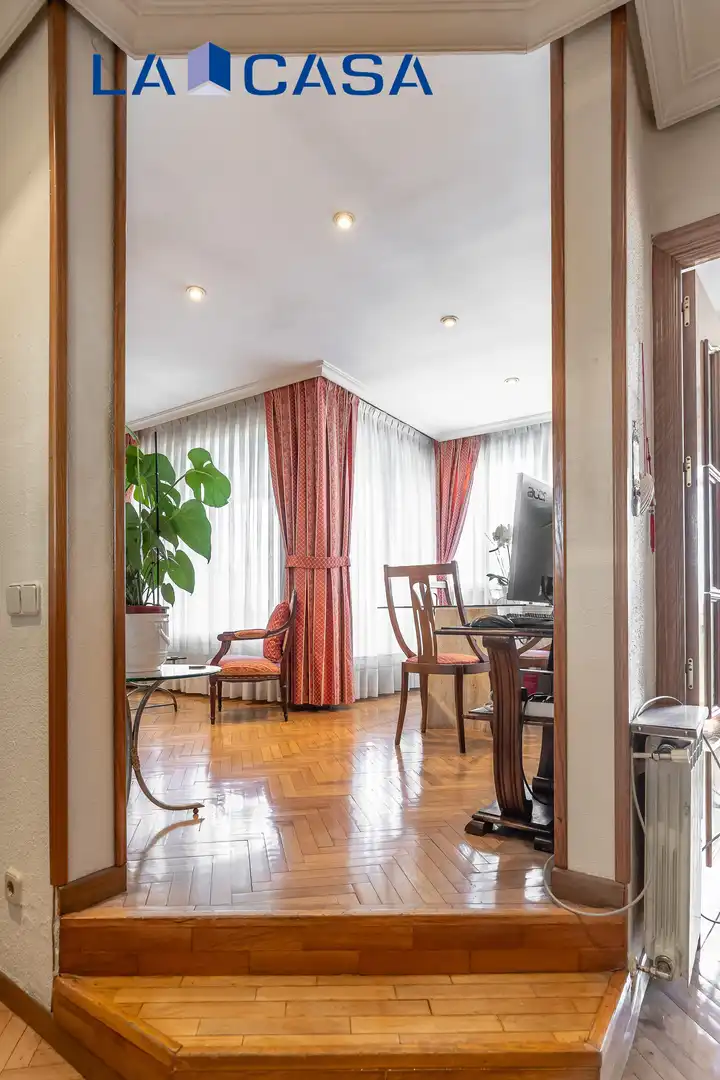 Sala de estar de Piso en venta en Madrid con Calefacción y Terraza