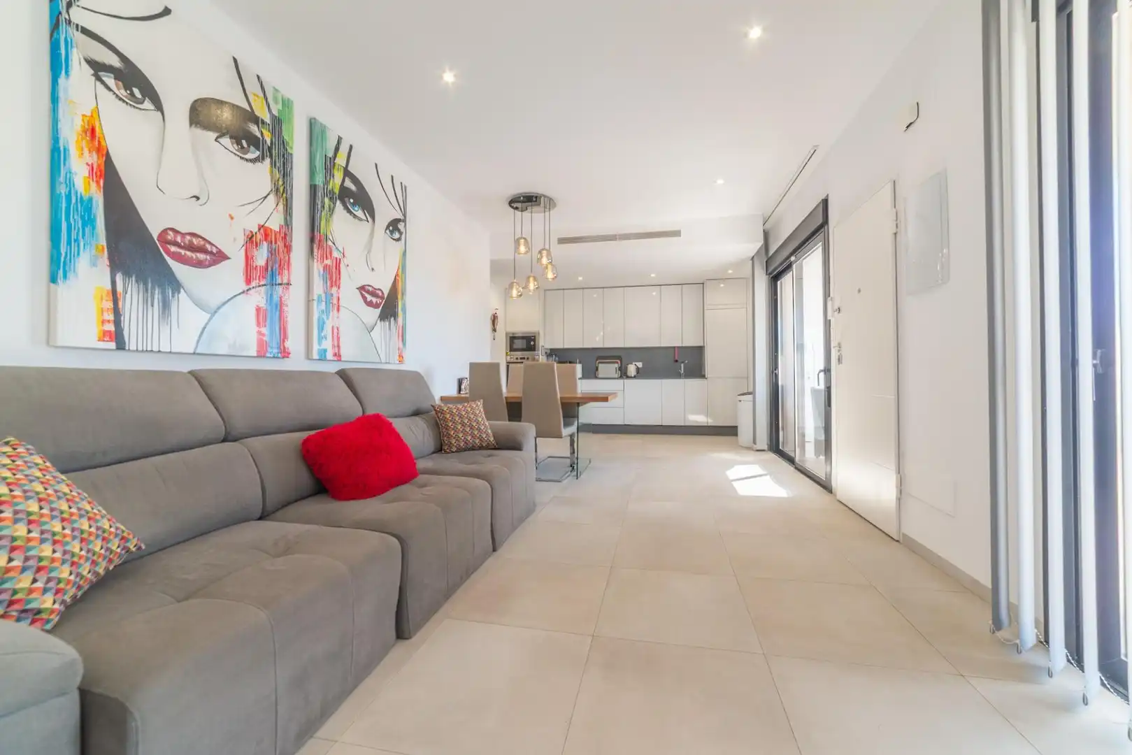 Sala de estar de Planta baja en venta en San Javier con Aire acondicionado, Terraza y Trastero